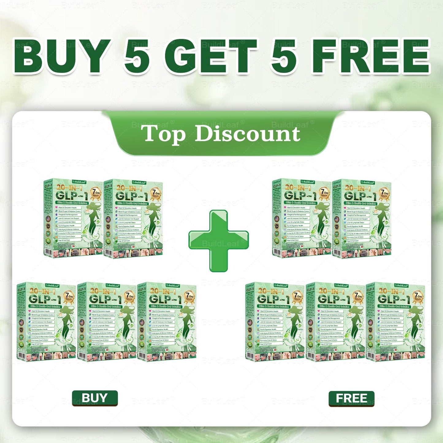 🎁🎁Buildleaf® has a surprise upgrade just for you! You've already got an amazing offer but now you've unlocked an even better one:You'll get a massive 50% off your next purchase - for the next two minutes only!🎁